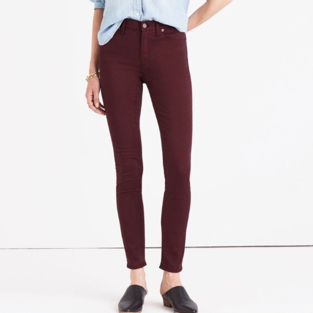 New Madewell High Rise Skinny Jeans